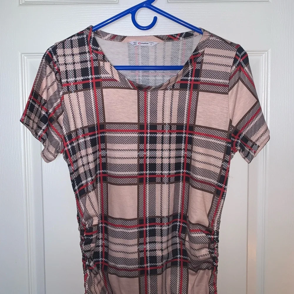 PatPat Plaid Dress - Picture 2 of 8